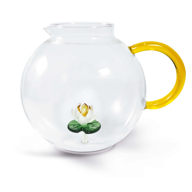 Brocca in Vetro Borosilicato con Decoro WD Lifestyle
