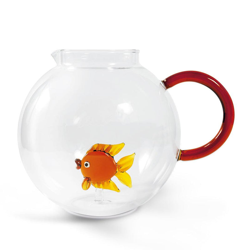 Brocca in Vetro Borosilicato con Decoro WD Lifestyle