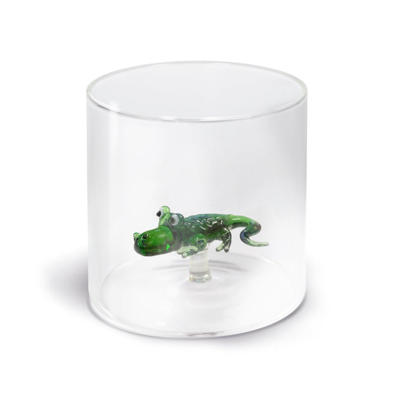 Bicchiere 250 ml. in vetro borosilicato con decoro Tema Mare Monterey WD Lifestyle