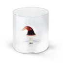 WD Lifestyle | Bicchiere in vetro borosilicato con decorazione interna Natale 2025