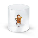 WD Lifestyle | Bicchiere in vetro borosilicato con decorazione interna Natale 2025