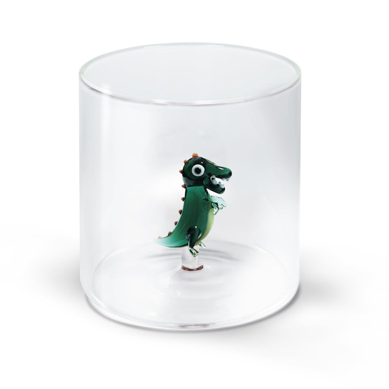 WD Lifestyle | Bicchiere in vetro borosilicato con decoro interno in vetro