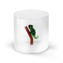 WD Lifestyle Bicchiere 250 ml. in vetro borosilicato con decoro Tema Animali Monterey
