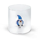 WD Lifestyle | Bicchiere in vetro borosilicato con decorazione interna Natale 2025