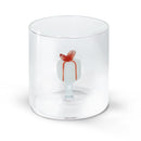 WD Lifestyle | Bicchiere in vetro borosilicato con decorazione interna Natale 2025