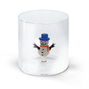 WD Lifestyle | Bicchiere in vetro borosilicato con decorazione interna Natale 2025