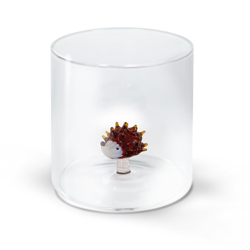WD Lifestyle | Bicchiere in vetro borosilicato con decoro interno in vetro
