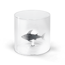 Bicchiere 250 ml. in vetro borosilicato con decoro Tema Mare Monterey WD Lifestyle