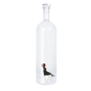 Bottiglia in Vetro Borosilicato con Decoro WD Lifestyle