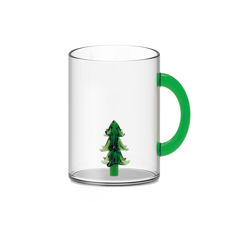 WD Lifestyle Tazza in vetro Borosilicato con decoro Monterey Line Natale 2024