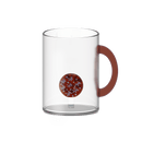 WD Lifestyle | Tazza in vetro Borosilicato con decoro Monterey Line Natale 2025