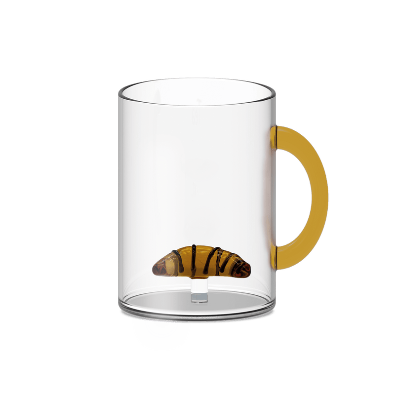 WD Lifestyle Tazza in vetro Borosilicato con decoro Monterey Line Natale 2024