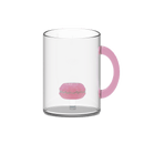 WD Lifestyle | Tazza in vetro Borosilicato con decoro Monterey Line Natale 2025