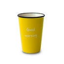 Set 4 pz. Tazze Mug  Bone China  colorate con scritte WD Lifestyle