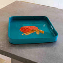 Vassoio Quadrato 34x34 cm con Decoro WD Lifestyle