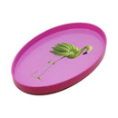 Svuota Tasche Ovale 28x17 cm con Decoro WD Lifestyle