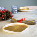 WD Lifestyle | Set 2 pz. Piatti in vetro bicolore Balat Line