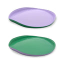 Set 2 Piatti in vetro Ø 21 cm Balat Line WD Lifestyle