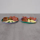 Set 2 Piatti in vetro Ø 21 cm Balat Line WD Lifestyle