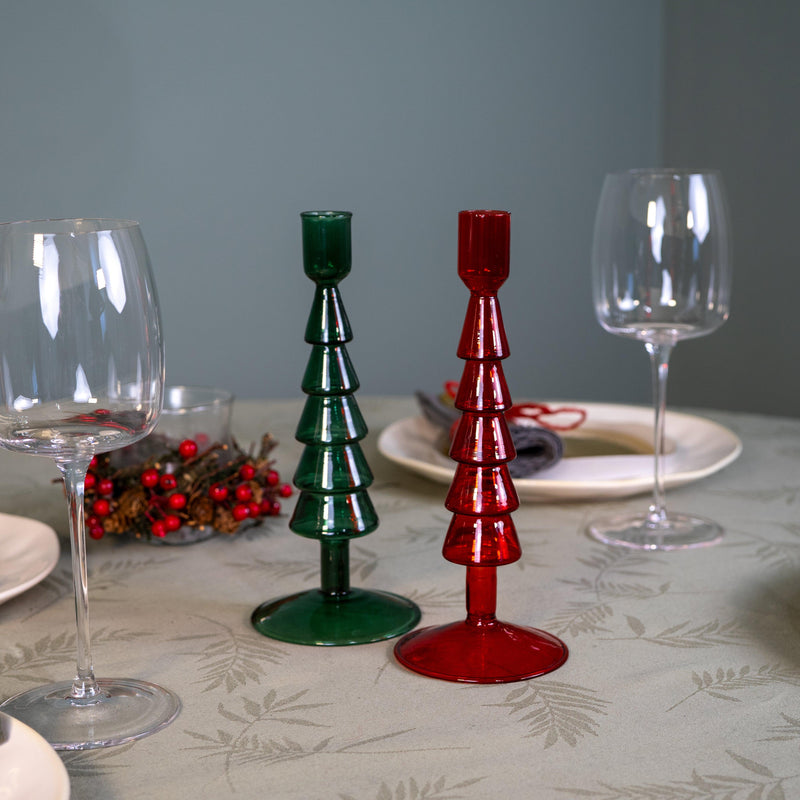 WD Lifestyle Portacandela in vetro borosilicato Samarcanda Line Natale 2024