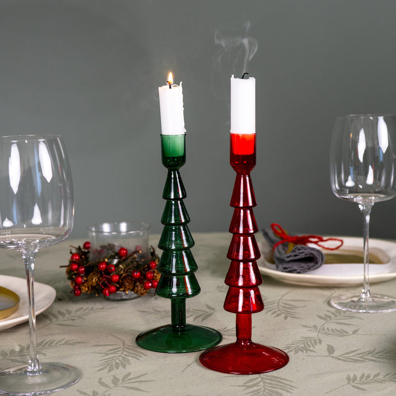 WD Lifestyle Portacandela in vetro borosilicato Samarcanda Line Natale 2024
