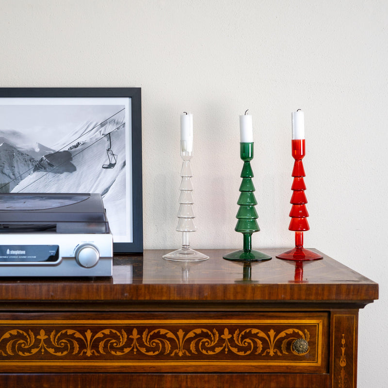 WD Lifestyle Portacandela in vetro borosilicato Samarcanda Line Natale 2024