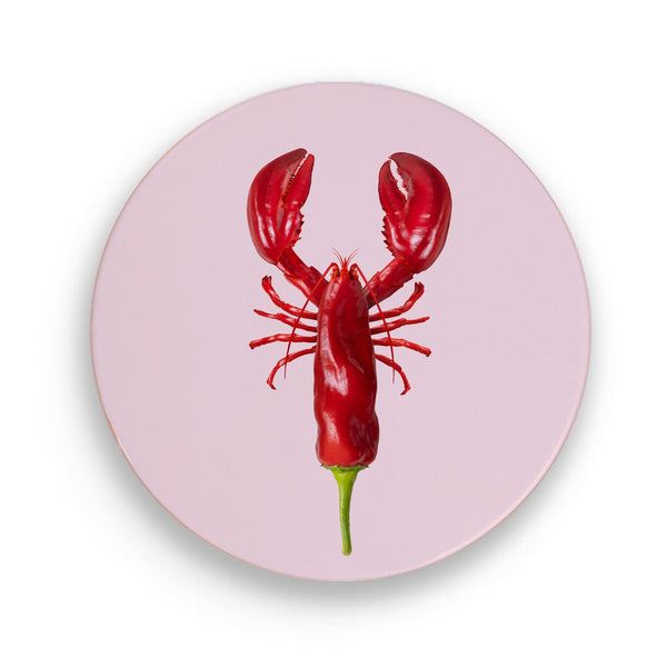WD Lifestyle Sottopentola in ceramica Ø 18 cm. con decoro personalizzato Mykonos Line Natale 2024
