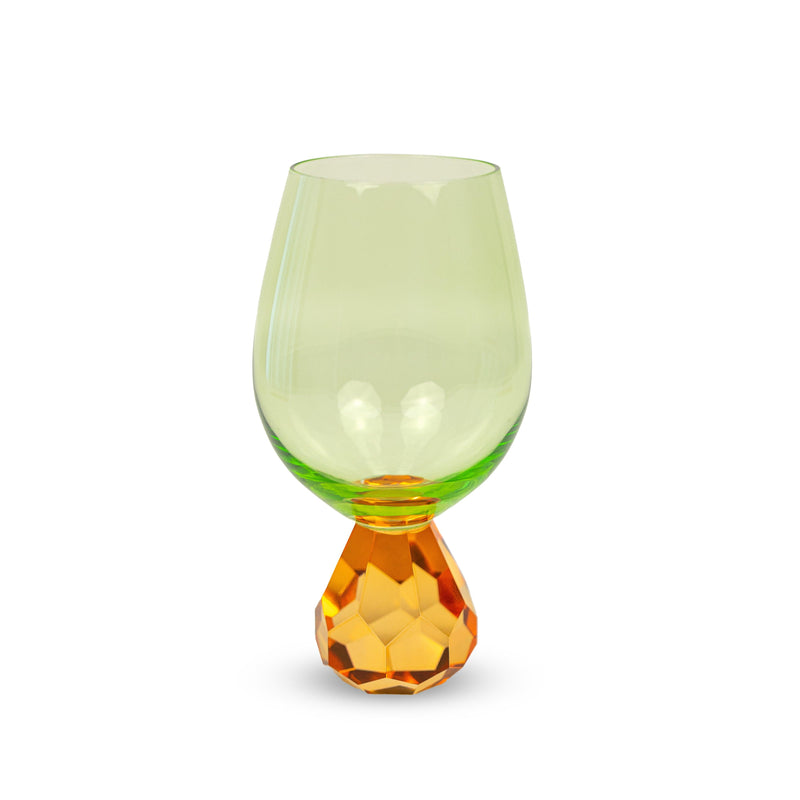 WD Lifestyle Bicchiere Cocktail in vetro Effetto Diamante Anversa Line Natale 2024
