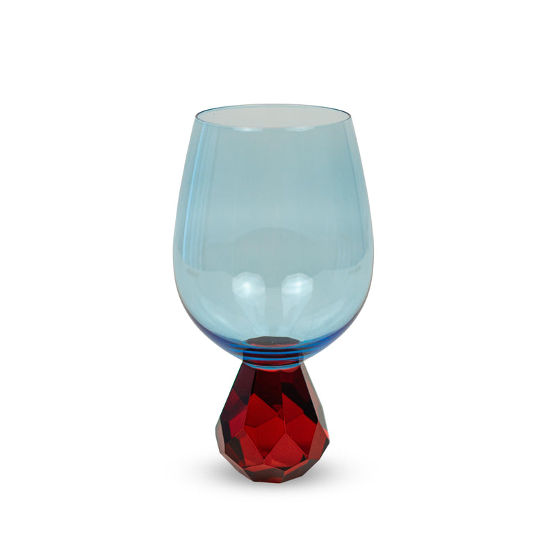 WD Lifestyle Bicchiere Cocktail in vetro Effetto Diamante Anversa Line Natale 2024