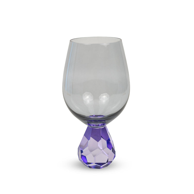 WD Lifestyle Bicchiere Cocktail in vetro Effetto Diamante Anversa Line Natale 2024