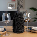 WD Lifestyle | Glacette raffredda Bottiglia con Eco Pelliccia decorativa Napa Line Natale 2025