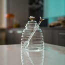 WD Lifestyle | Barattolo per Miele in vetro con decoro Ape capienza 500 ml