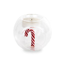 WD Lifestyle | Porta tealight in vetro borosilicato con decorazione Natalizia - Natale 2025
