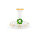 WD Lifestyle | Portacandele in vetro con decoro Natalizio - Natale 2025