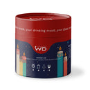 WD Lifestyle | Portacandele in vetro con decoro Natalizio - Natale 2025