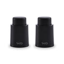 WD Lifestyle | Set 2 Pz Tappi ermetici per vino con sistema di sottovuoto