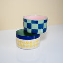 WD Lifestyle | Set 2 coppette 300 ml  in stoneware dipinte a mano