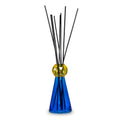 WD Lifestyle | Boccetta in vetro per fragranze Ø9,5xH17,8 cm con stick neri