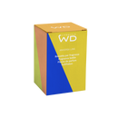 WD Lifestyle | Boccetta in vetro per fragranze Ø9,5xH17,8 cm con stick neri