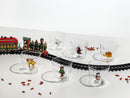 Ichendorf Milano | Bicchiere Natalizio Woodland Tales in Vetro Borosilicato – 8 Decori