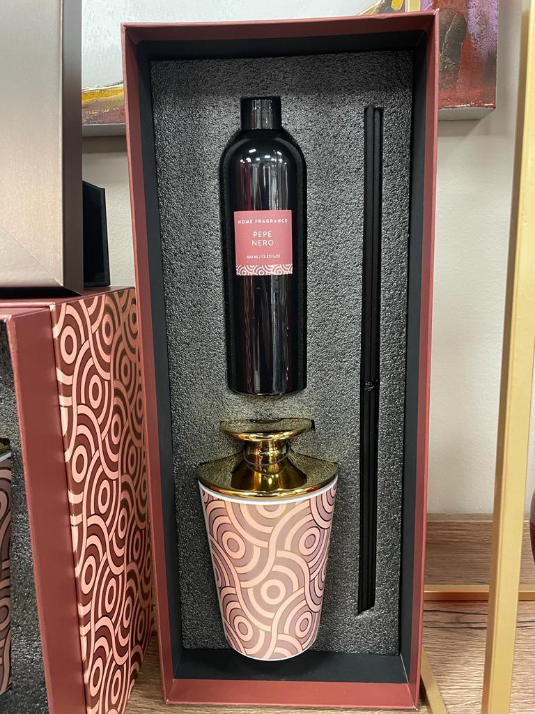 Profumatore HYPNOTIC in Bottiglia ceramica 400 ml. EDG Enzo De Gasperi