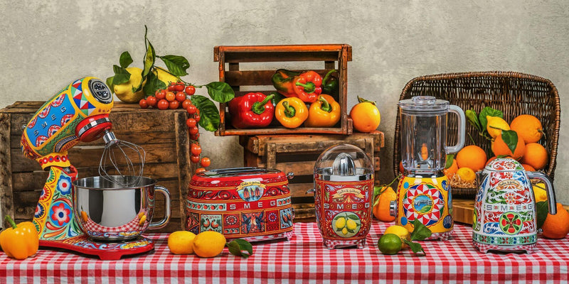 Tostapane 2 Fette Sicily in Love Dolce Gabbana 50 s Style SMEG