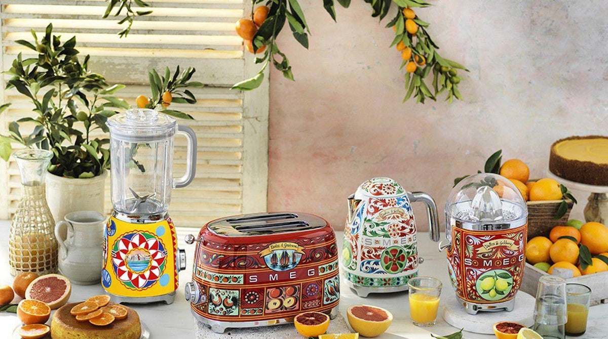 Tostapane 2 Fette Sicily is my Love Dolce Gabbana 50 s Style SMEG
