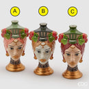 Vaso Testa Sicily contenitore Fragranza EDG Enzo De Gasperi