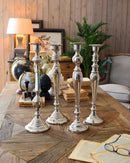 Candelabro portacandela in metallo Orchidea Milano