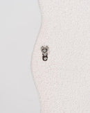 Flamingueo | Specchio Wavy Mirror Charlotte Ondulato da Parete e da Terra in tessuto