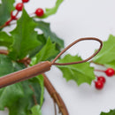 Enzo De Gasperi Festone Agrifoglio con bacche Natale 2025