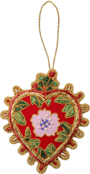 Baci Milano | Decorazione da appendere ricamata a Mano Il Natale del Re 2025