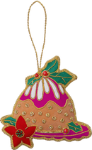 Baci Milano | Decorazione da appendere ricamata a Mano Il Natale del Re 2025