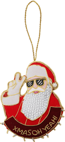 Baci Milano | Decorazione da appendere ricamata a Mano Il Natale del Re 2025